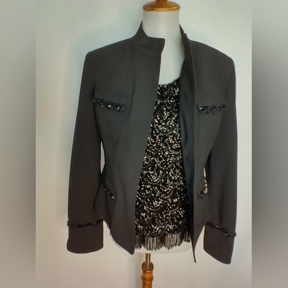 ABS BLACK PANT SUIT - Picture 16 of 16